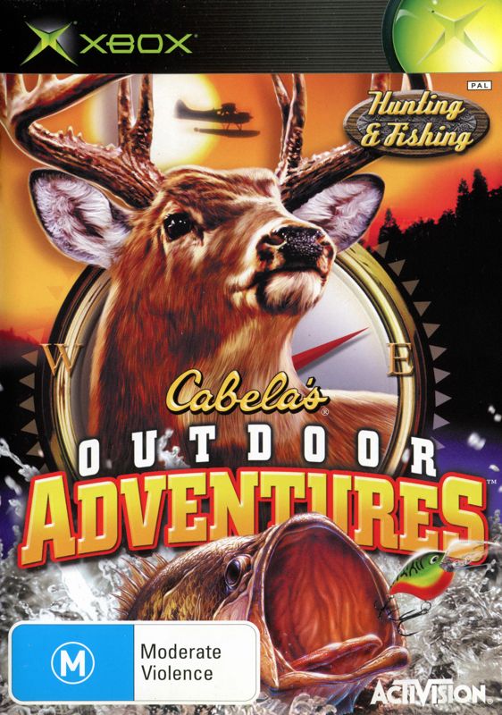 Cabela's Outdoor Adventures box art for Xbox